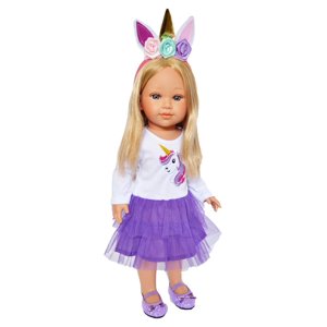 Purple Unicorn Outfit Fits 18 inch Dolls- Doll Clothes My Brittany's