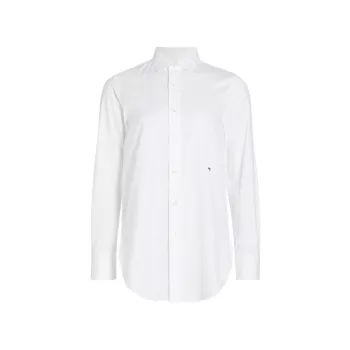 Белая классическая рубашка Hommegirls