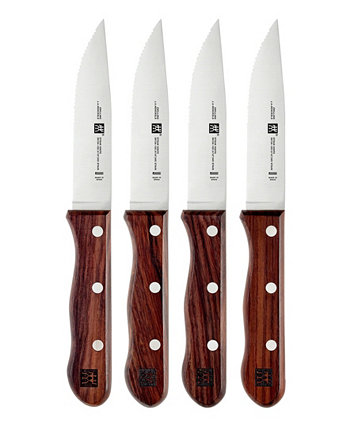 Набор ножей для стейка из 4 предметов с футляром для хранения Zwilling