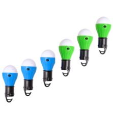 6 упаковок портативных уличных лампочек для кемпинга с батарейным питанием Lexi Home