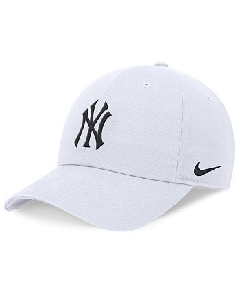 Men's White New York Yankees Evergreen Club Adjustable Hat Nike