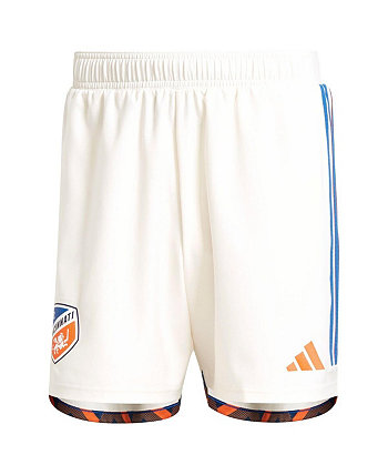 Мужские белые выездные шорты AEROREADY AEROREADY Authentic FC Cincinnati 2024 Adidas