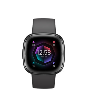 Смарт-часы унисекс Sense 2 Shadow Grey Graphite Fitbit