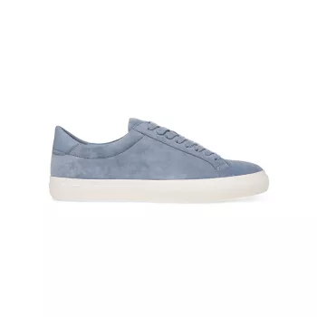 Fulton Suede Oxford-Style Sneakers Vince