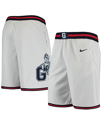 Мужские белые шорты Gonzaga Bulldogs Limited для баскетбола Nike