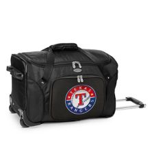 22-дюймовая спортивная сумка Texas Rangers на колесиках MLB