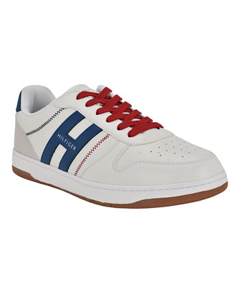 Кроссовки Tommy Hilfiger Men's Tilyas с круглым носком, стеганым дизайном, шнуровкой и стелькой из мемори-пены Tommy Hilfiger