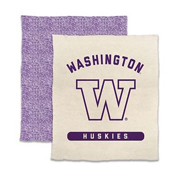 Washington Huskies 50” x 60” Luxe Dreams Throw Blanket Logo Brand