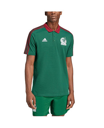 Мужская зеленая рубашка-поло AEROREADY® Mexico National Team DNA AEROREADY® Adidas