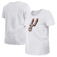 Women's New Era White San Antonio Spurs 2023/24 City Edition T-Shirt New Era x Staple