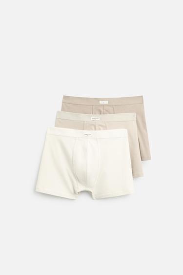 Мужские Боксеры Zara 3 PACK OF SOFT BOXERS ZARA