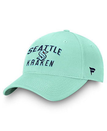 Мужская фирменная синяя регулируемая шапка Seattle Kraken Special Edition 2.0 Fanatics