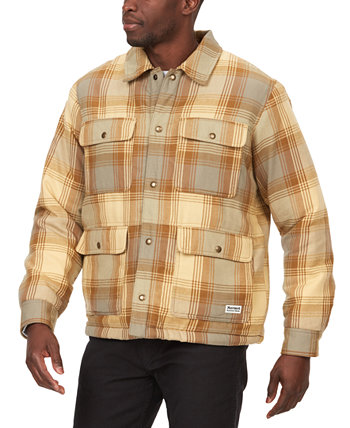 Мужская фланелевая куртка-рубашка в клетку Ridgefield на флисовой подкладке Marmot