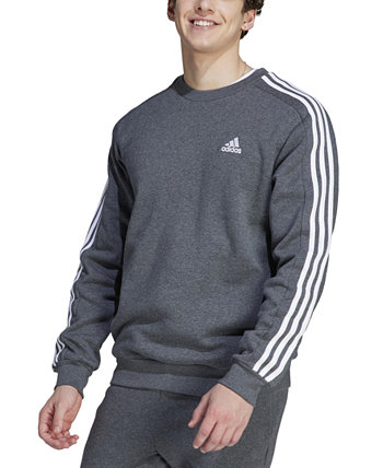 Men's Essentials Fleece 3-Stripes Sweatshirt Adidas