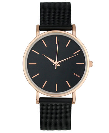 Женские наручные часы с браслетом-цепочкой цвета Jet-Tone, 36 мм, созданы для Macy's I.N.C. International Concepts