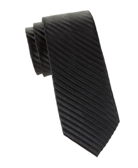 Шелковый галстук в полоску в тон BRUNO PIATTELLI