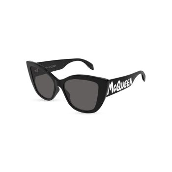Солнцезащитные очки «кошачий глаз» 54 мм Alexander McQueen