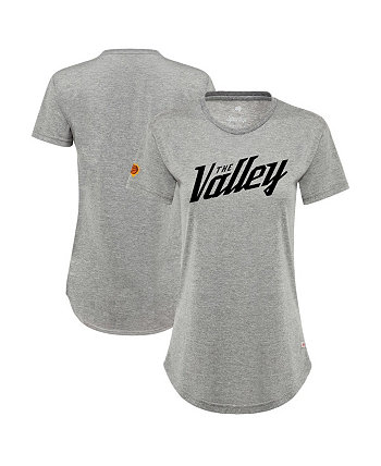 Women's Gray Phoenix Suns 2021/22 City Edition Phoebe T-shirt Sportiqe