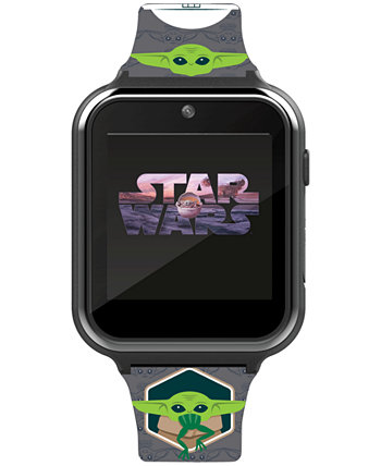 Детские умные часы Baby Yoda с серым силиконовым ремешком из звездных войн 46x41 мм ACCUTIME