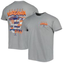 Мужская серая футболка Virginia Cavaliers Hyperlocal Image One