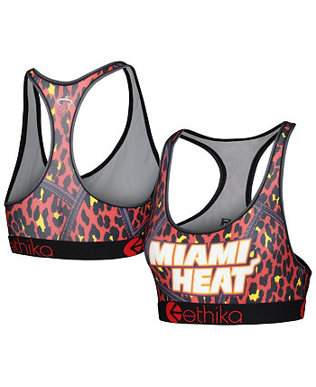 Women's Miami Heat Ethika Red Racerback Sports Bra