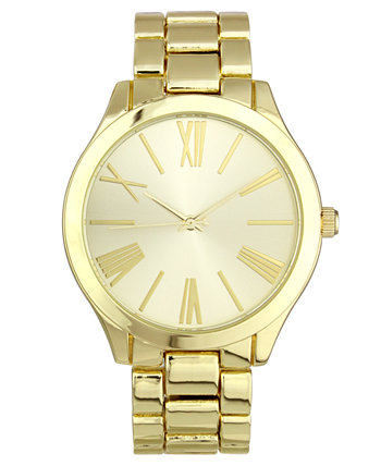 Женские золотые часы-браслет 42 мм, созданные для Macy's I.N.C. International Concepts