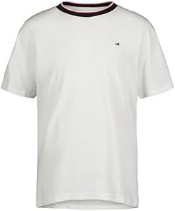 Tommy Hilfiger Boy's Short Sleeve Ringer Crew Neck T-Shirt Tommy Hilfiger