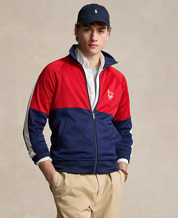 Men's Embroidered Fleece Track Jacket Polo Ralph Lauren