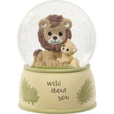 Precious Moments Wild About You Lion Musical Snow Globe Precious Moments