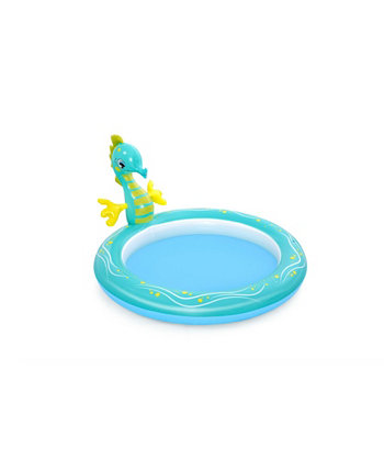 Bestway H2OGO! Seahorse Inflatable Sprinkler Pool WOWMAZING
