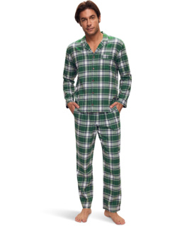 Мужская Пижама Eberjey Flannel Long PJ Set Eberjey