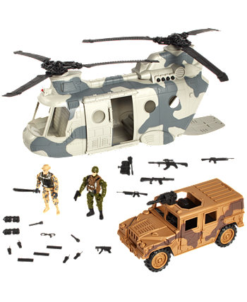 Игровой набор «Вертолет-транспортер», созданный для вас компанией Toys R Us True Heroes
