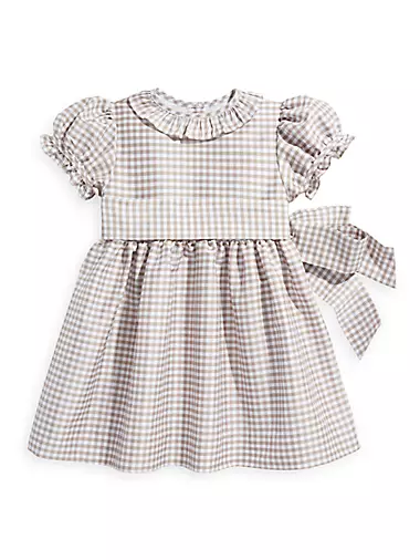 Little Girl's &amp; Girl's Short-Sleeve Ruffled Dress Bella Bliss