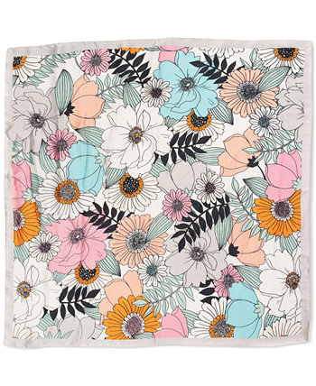 Женский квадратный шарф Spring Has Sprung с цветочным принтом, созданный для Macy's On 34th