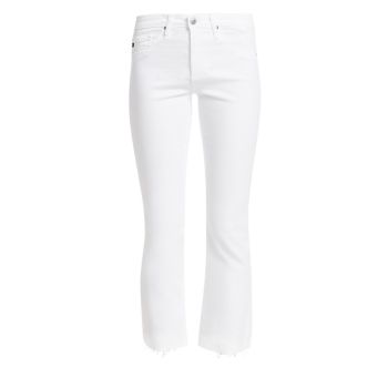 Укороченные расклешенные джинсы Jodi с высокой посадкой AG Jeans
