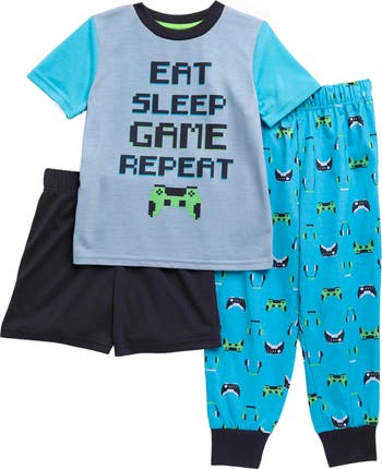 3-Piece Gamer Pajama Set Komar