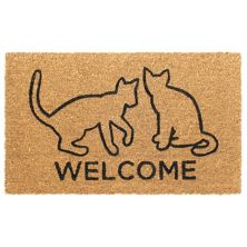 Коврик RugSmith Welcome Cats — 18 x 30 дюймов RugSmith