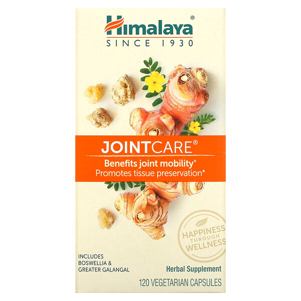 JointCare - 120 вегетарианских капсул - Himalaya - Формулы для костей Himalaya