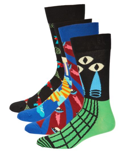 Подарочный набор из 4 носков Space Socks Happy Socks