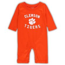 Infant Wes & Willy Orange Clemson Tigers Core Long Sleeve Jumper Wes & Willy