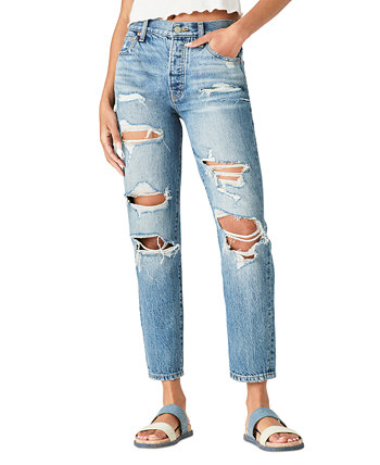 Рваные джинсы Mom с высокой посадкой Drew Lucky Brand
