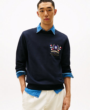 Men's Embroidered Crest Sweatshirt Tommy Hilfiger