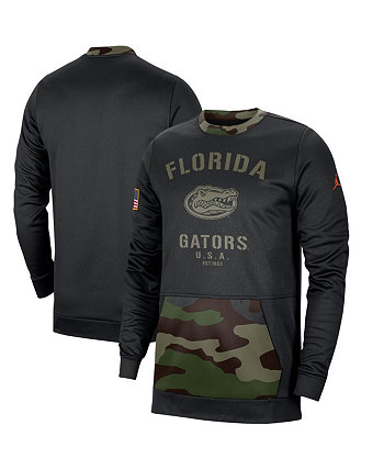 Мужской черный камуфляжный пуловер Florida Gators в стиле милитари Appreciation Performance Jordan