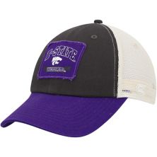 Men's Colosseum  Charcoal Kansas State Wildcats Objection Snapback Hat Colosseum