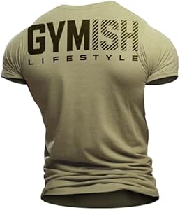 Gymish Lifestyle Gym Workout Shirts Men Motivational Gym T-Shirt Gift for Men Gymish Lifestyle