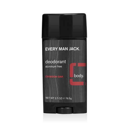 Дезодорант Every Man Jack без содержания алюминия, малиновый дуб, 2,7 унции Every Man Jack