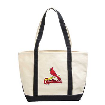 Прочная холщовая сумка-тоут St. Louis Cardinals с двумя ручками Logo Brand