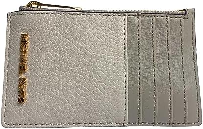 Michael Kors Medium Travel Zip Card Case (Light Cream Multi) Michael Kors