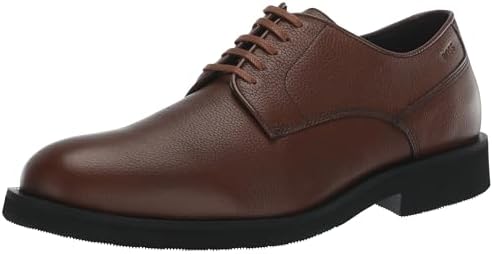 BOSS Men's Baird Grainy Leather Derby Shoe Oxford BOSS