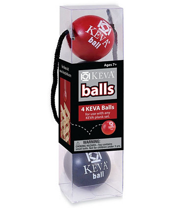 KEVA Balls 4 шт. В упаковке MindWare